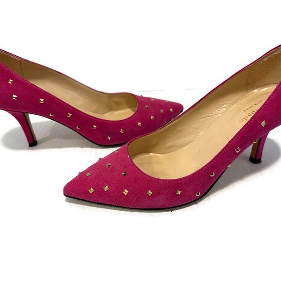 Kate Spade Jacinda Studded Suede Pump Size 6 - Picture 3 of 6